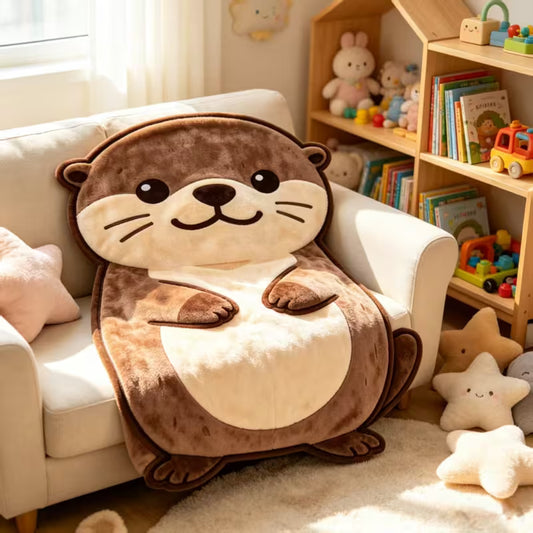 Preorder Otter Shaped Blanket