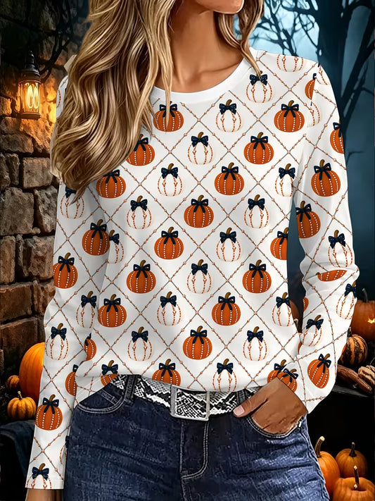 Preorder Pumpkin Ghost Long Sleeve Shirt