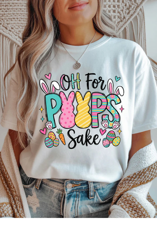 Oh For Peeps Sake Graphic Tee