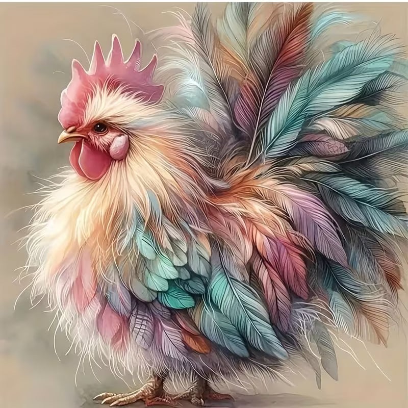 Chicken Diamond Art