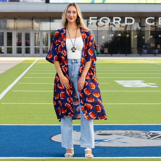 Game Day Duster - Blue