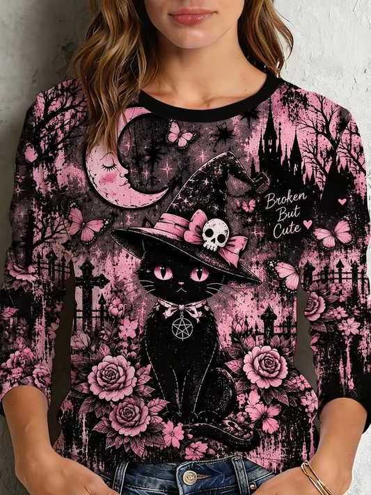 Preorder Broken But Cute Long Sleeve Shirt