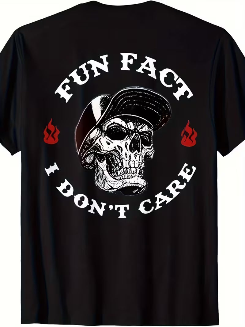 Unisex Fun Fact Vinyl Graphic T-Shirt