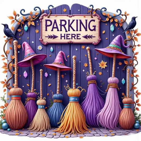 Parking Here Diamond Art Painting