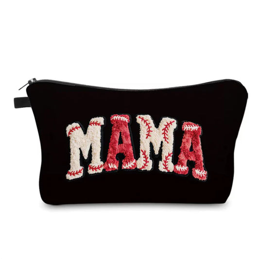 Baseball Mama Water Resistant Pouch