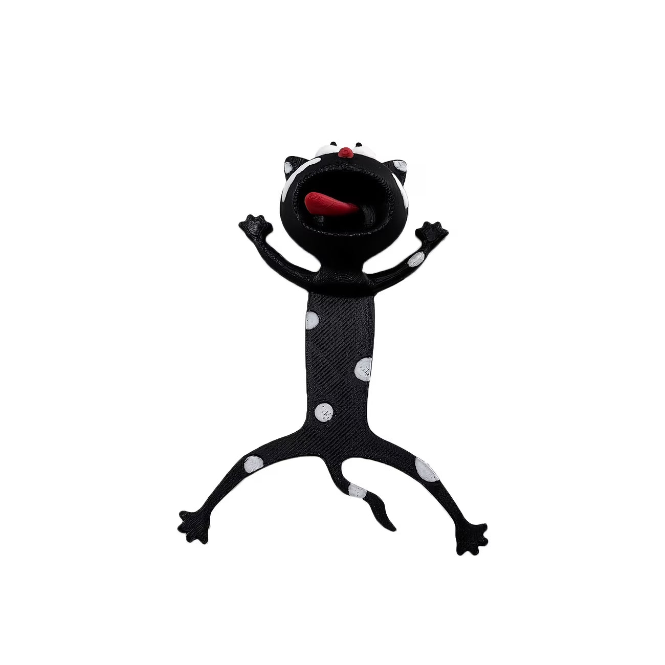 Funny Black Cat Bookmark