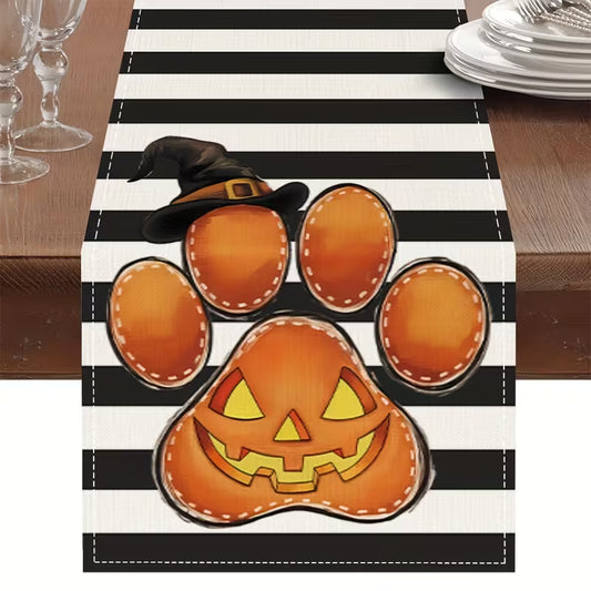 Preorder Paw Pumpkin Table Runner