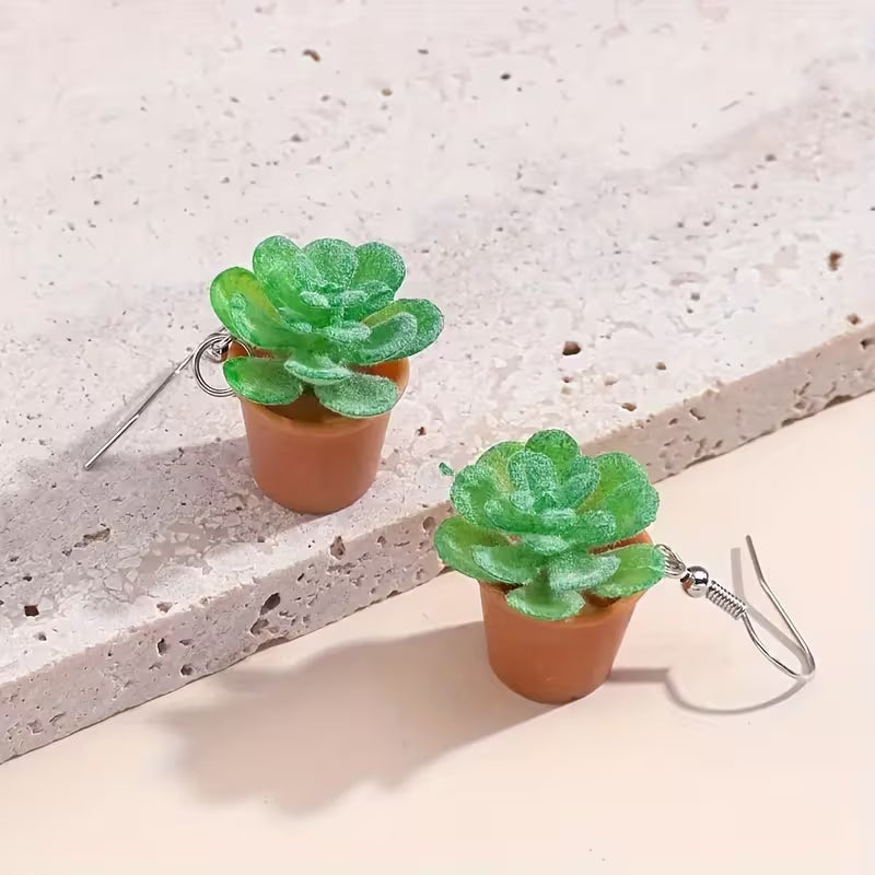 Cactus Earrings