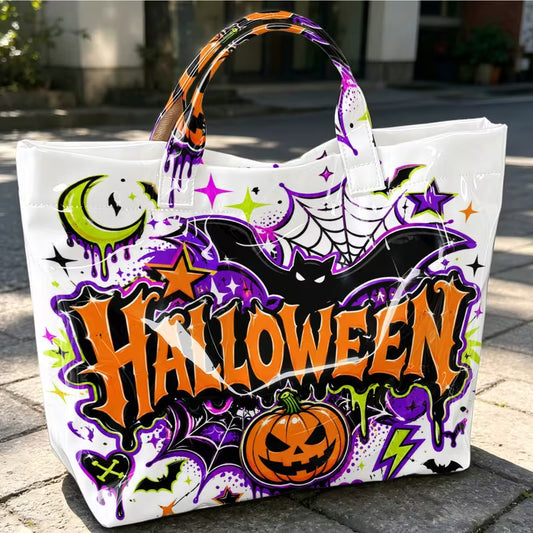 Glossy PVC Halloween  Tote Bag