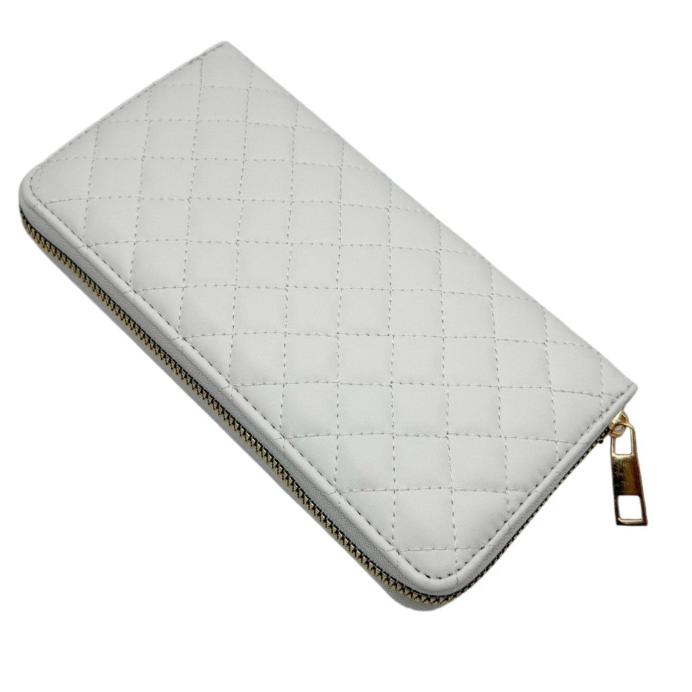 Quilted Vegan Leather Wallet