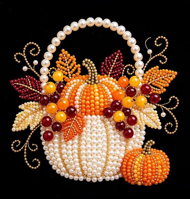 Preorder Pumpkin Basket Pearl Painting Kit
