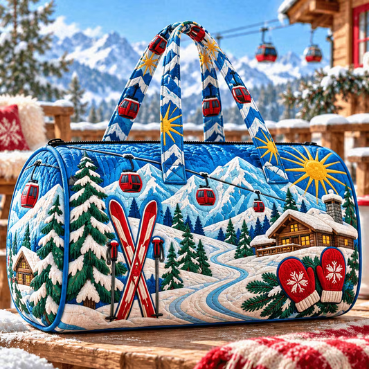 HOLIDAY SPECIAL! Ski Slope Weekender Quilted Duffle PREORDER