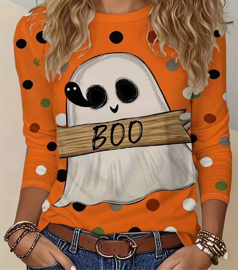 Preorder Boo Ghost Long Sleeve Shirt