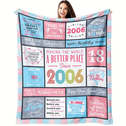 Making the World a Better Place Since 2006 Fleece Blanket