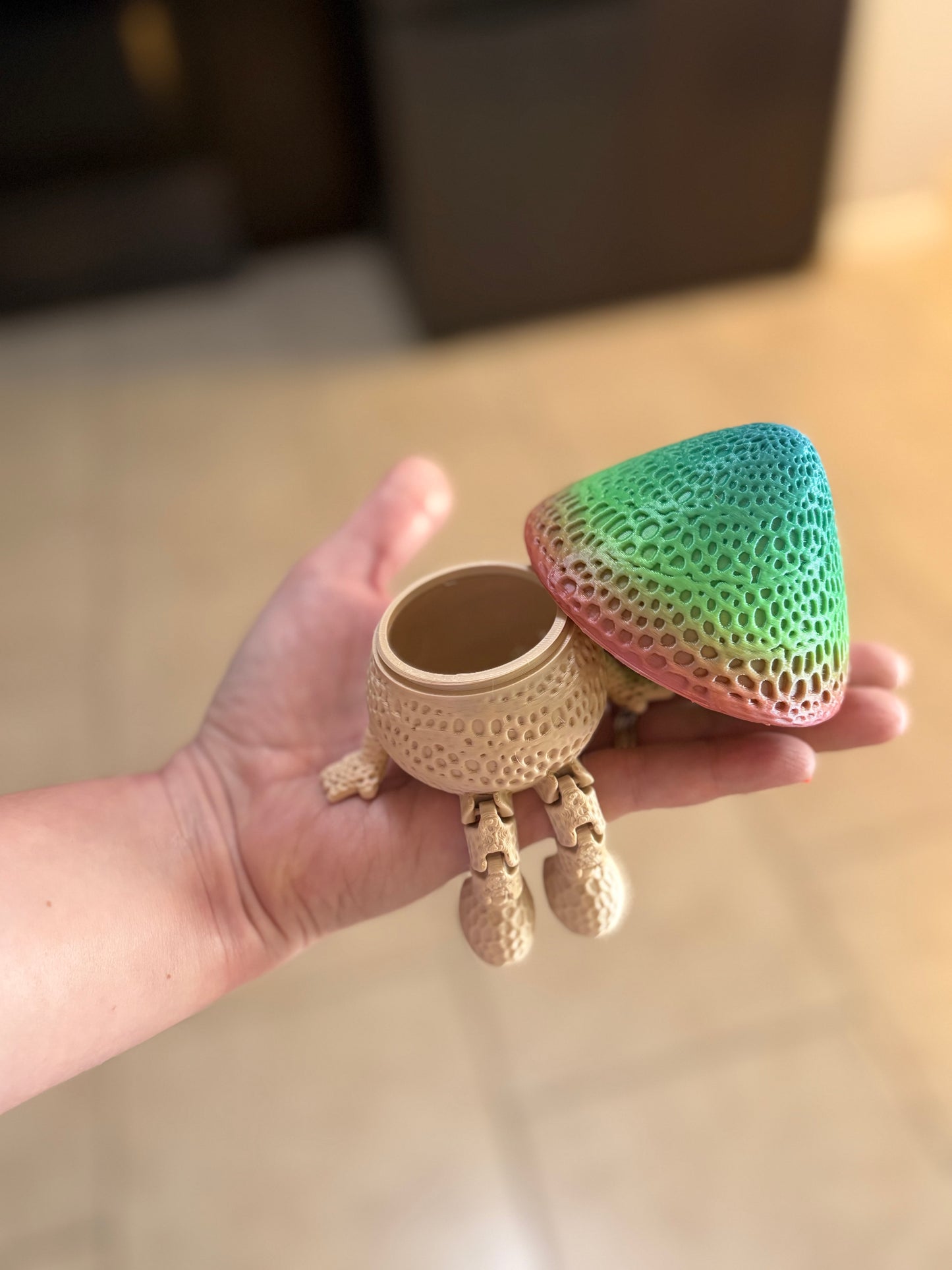 Ready to Ship Made by Mike: Sitting Mushroom Jar Buddy