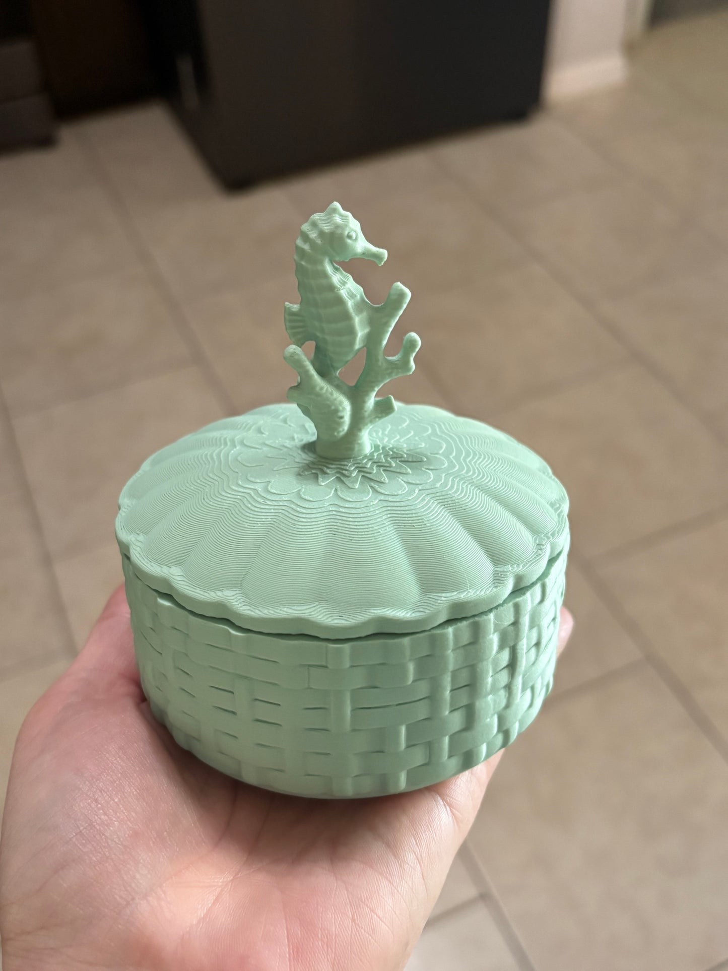 Made by Mike: Sea Horse Trinket Box