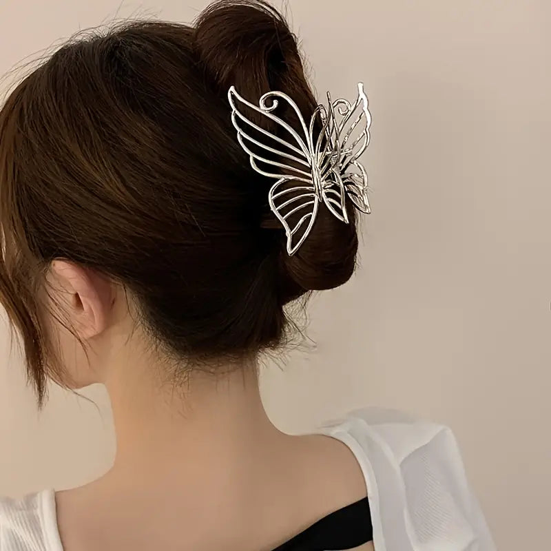 Metal Butterfly Hair Clip