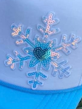BLINGED Mini Snowflake "Pocket" Design CUSTOM Graphic