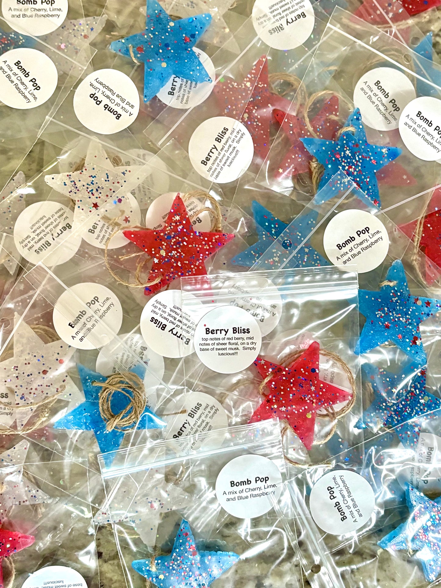Mini Americana Star Freshies