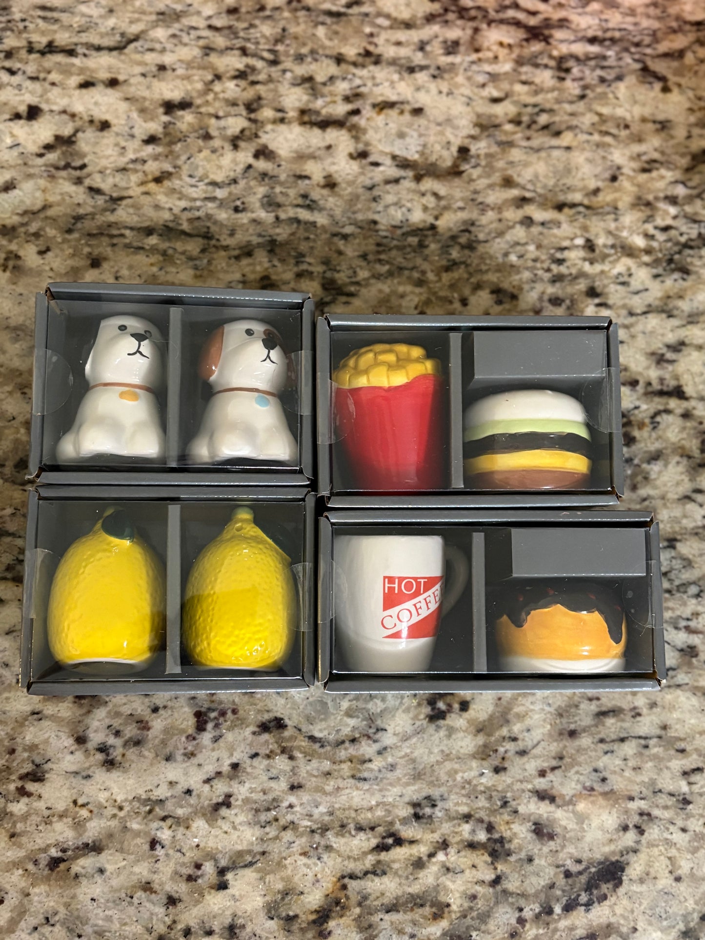 Ceramic Salt & Pepper Shakers