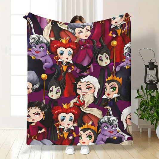 Women Villains Fleece Blanket