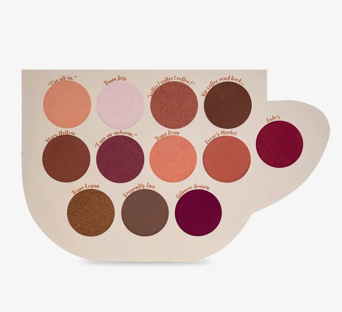 Gilmore GIrls Eyeshadow Palette - PREORDER - Mad Beauty