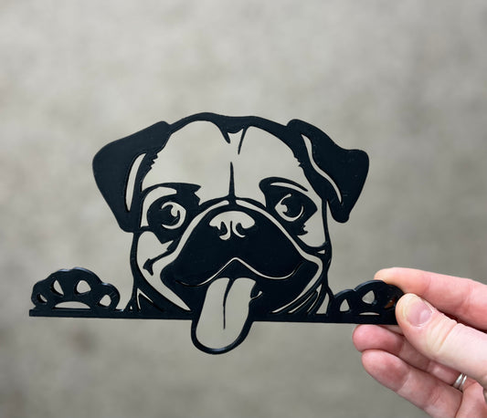 Made by Mike: Pug Wall Hanging