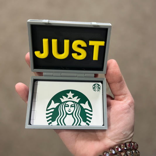 Made by Mike: Just In Case - Prank Gift Card Holder