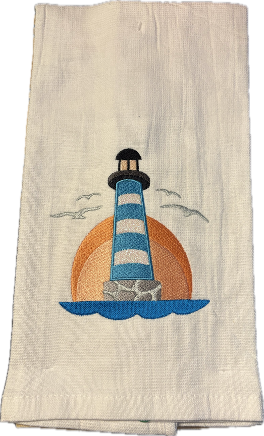 Set of 2 Dish Towels - Lighthouse