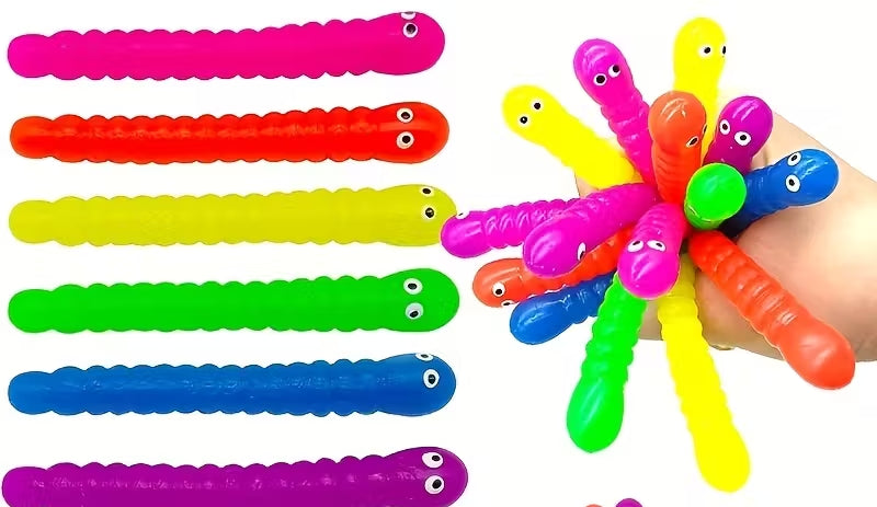 Mystery Color Stretchy Fidget Worm
