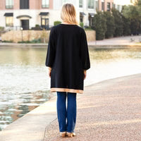 Sunshine & Rodeo Shimmery Cardigan with Pockets