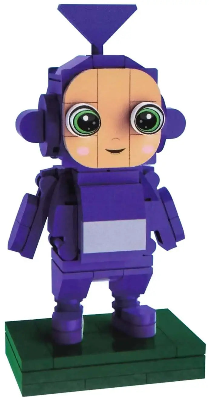 Teletubbies Block Tech Build Tinky WInky Construction Set [106 Pieces]