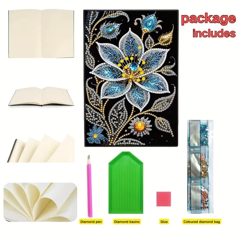 Preorder Lotus Flower Diamond Art Notebook
