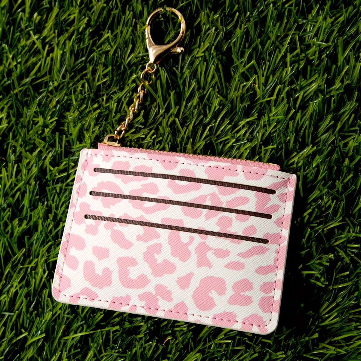 Mini Leopard Card Holders