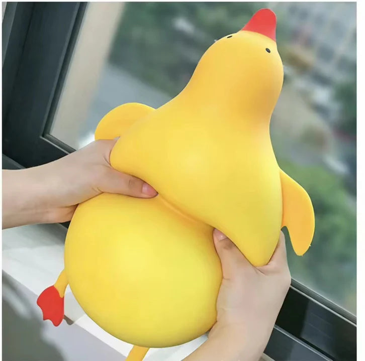 Preorder Squishy Toy - Laying Down Duck, Jumbo