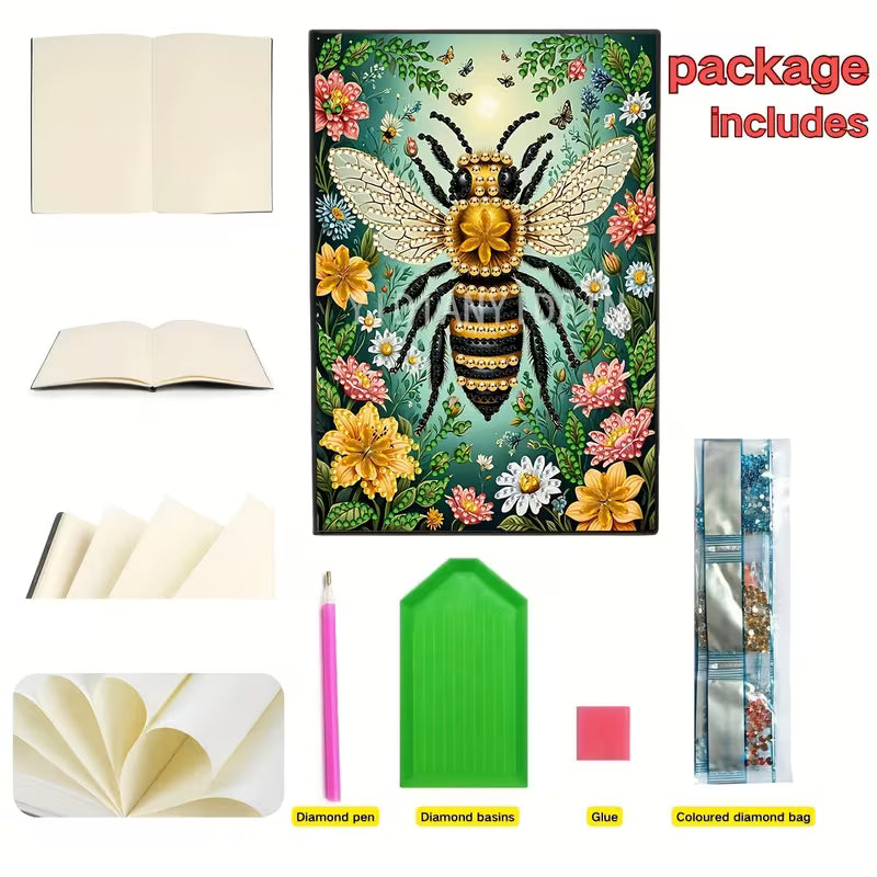 Preorder Bee Diamond Art Notebook