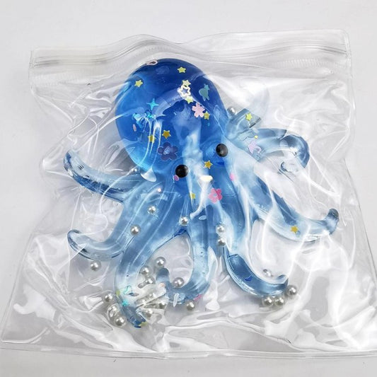 Preorder Translucent Jelly Octopus Squishy Toy
