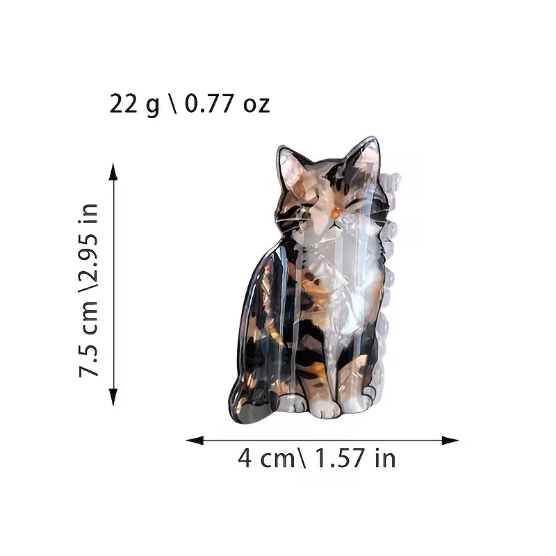 Calico Cat Hair Clip