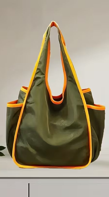 Large Foldable Tote Bag - 5 Colors