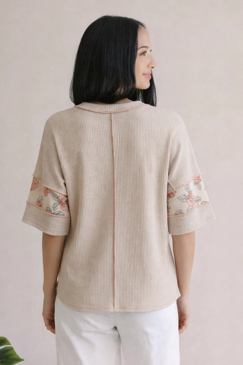 Floral Grove Comfort Top