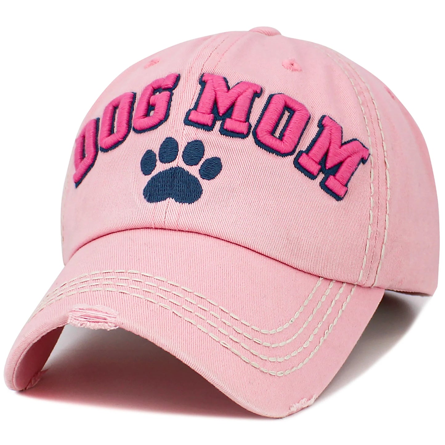 Dog Mom Hat - Pink