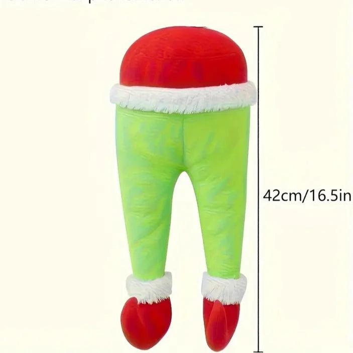 Green Mean One Stuffed Legs