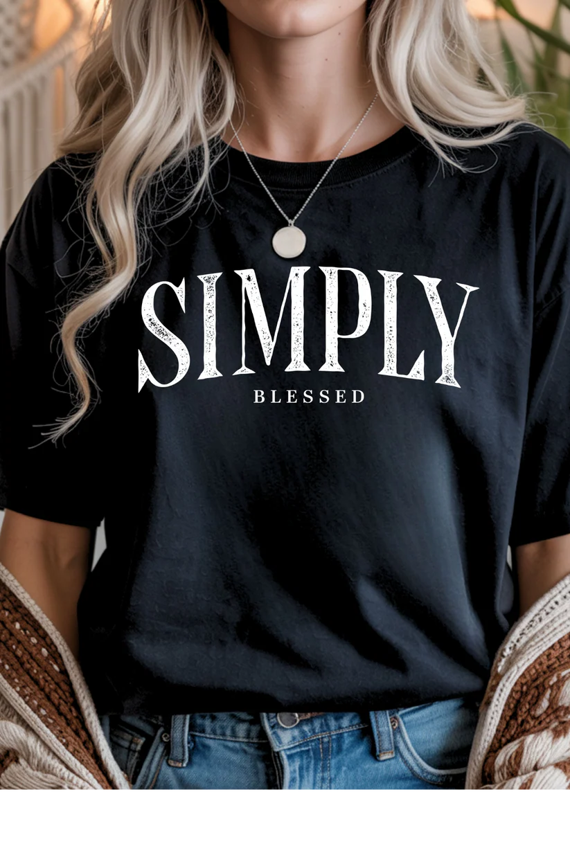 Simply Blessed Graphic Tee