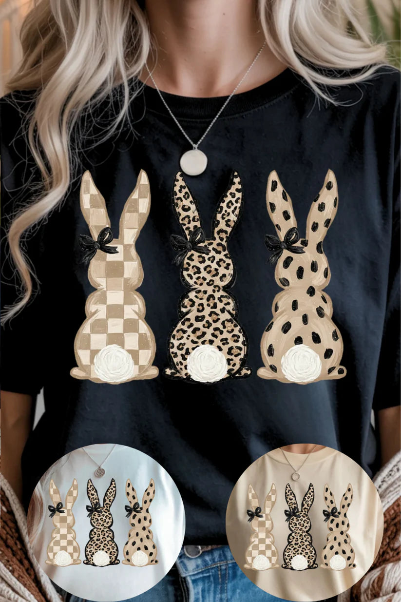 Neutral Bunnies Graphic Tee
