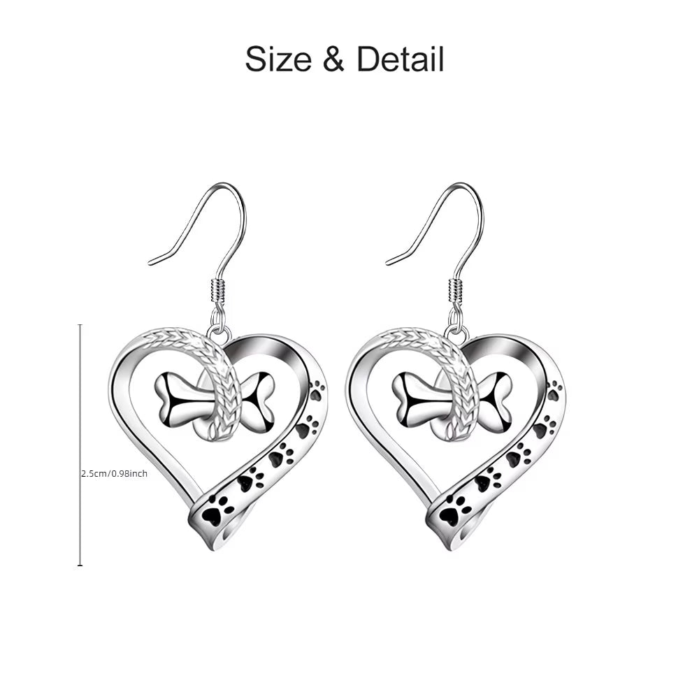 Bone Dangle Earrings