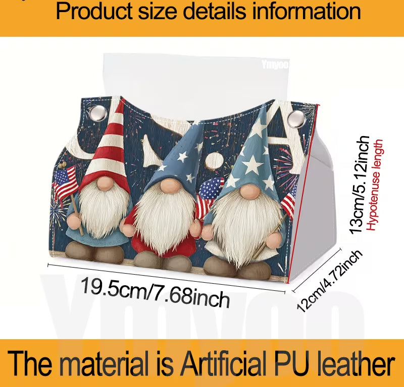Preorder USA Gnomes Tissue Box