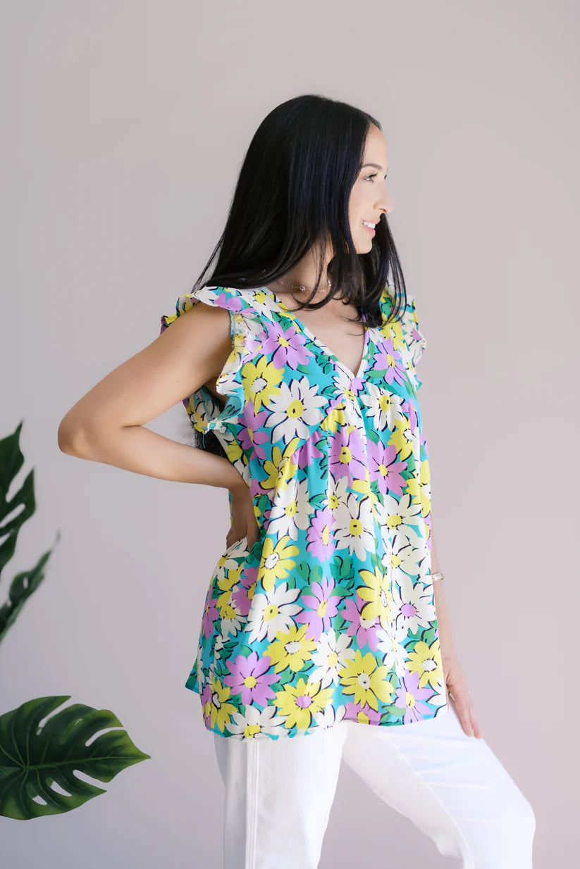 Petal Party Flutter Sleeve