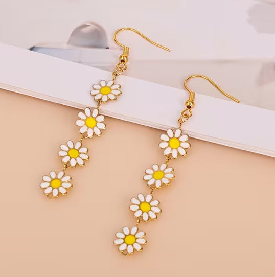 Daisy Dangle Earrings
