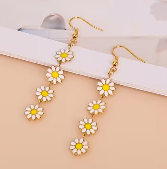 Daisy Dangle Earrings
