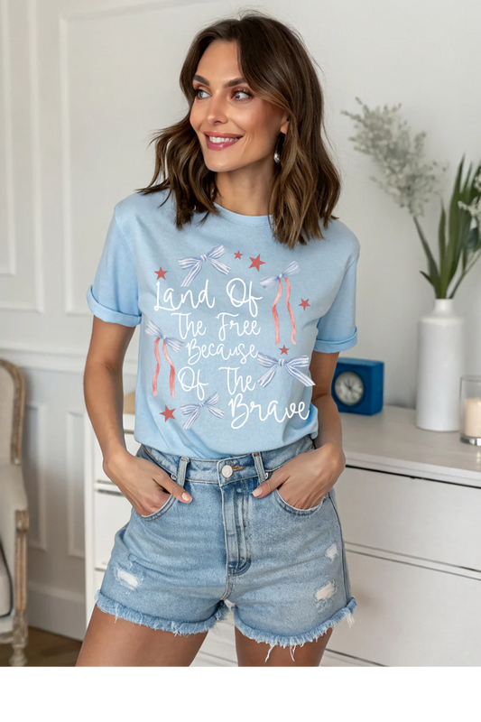 Floral Flag Graphic Tee